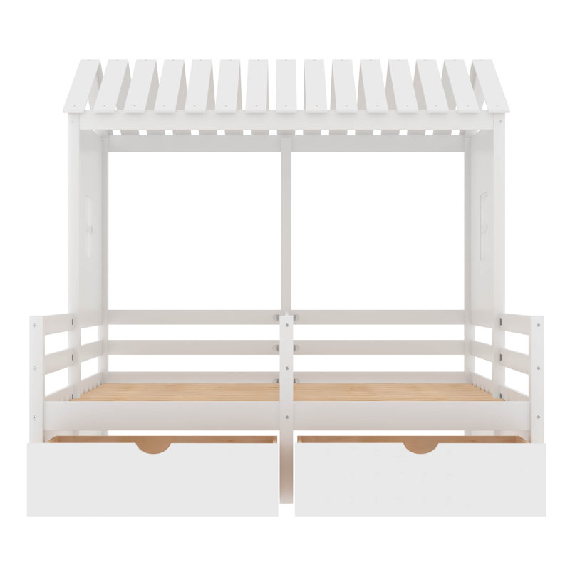 Harper Orchard Ninad Twin Size House Platform Beds Wayfair